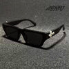 1pc SSPV Men's & Women's Vintage Fashion Glasses - Wide