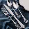 12pcs Vintage Royal Dessert Spoon And Fork Set