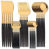 A 30pcs Stainless Steel Cutlery Set