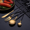 A 30pcs Stainless Steel Cutlery Set