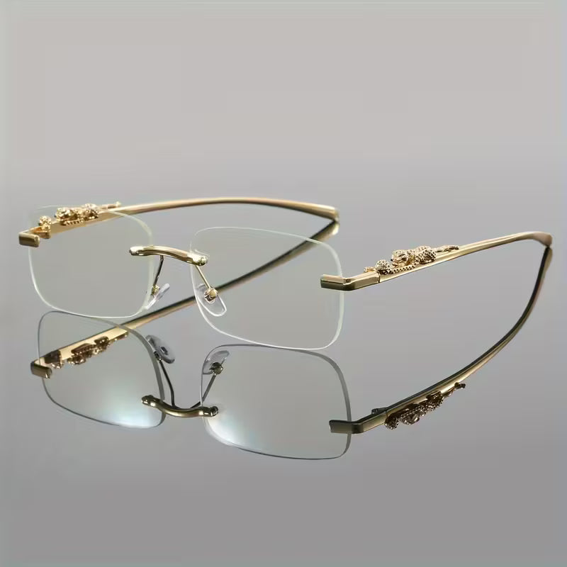 Frameless Square Glasses
