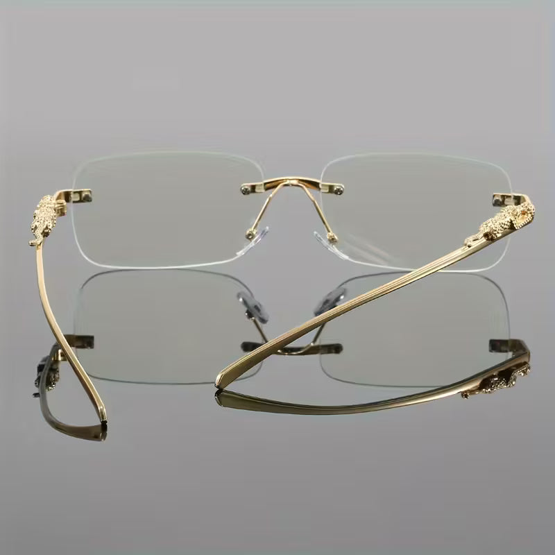 Frameless Square Glasses