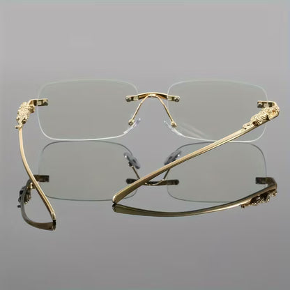 Frameless Square Glasses