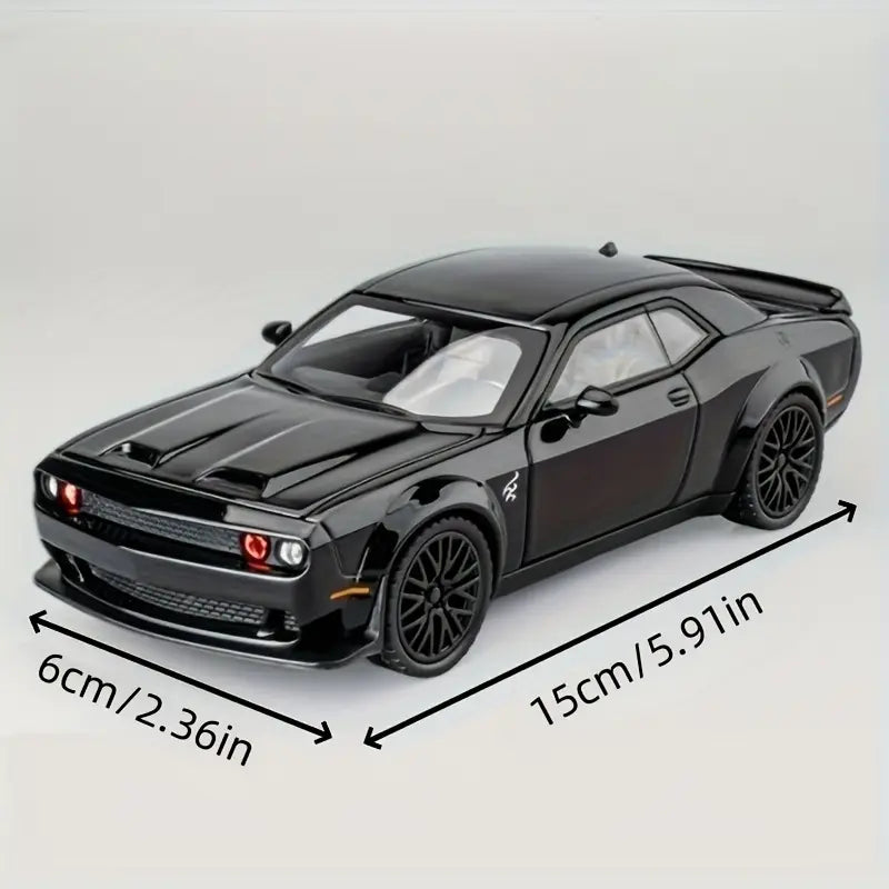 Black Diecast Metal sports car