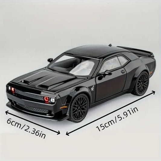 Black Diecast Metal sports car