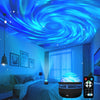 RGB LED Rotating Projector Light, Seven-Color Mood Light for Bedroom And Living Room