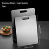 1-Piece Easy-to-Clean High-Quality Stainless Steel Kitchen Cutting Board