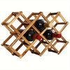 Single Piece Stylish Wooden Wine Holder