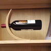 Semi-Circular Bamboo Wine Bottle Holder