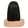 Women's Glueless Lace Front Human Hair Wig - 4x4 Straight Bob Style