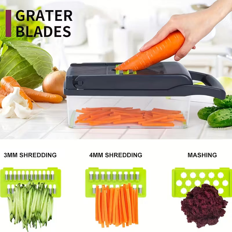 Multi-functional vegetable chopper