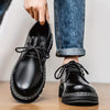 Men'S Stylish Black Business Casual Shoes That Are Versatile