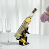 Upgraded Weighted 1pc Creative Wine Rack (bottle holder)