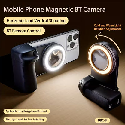 Smart phone camera grip